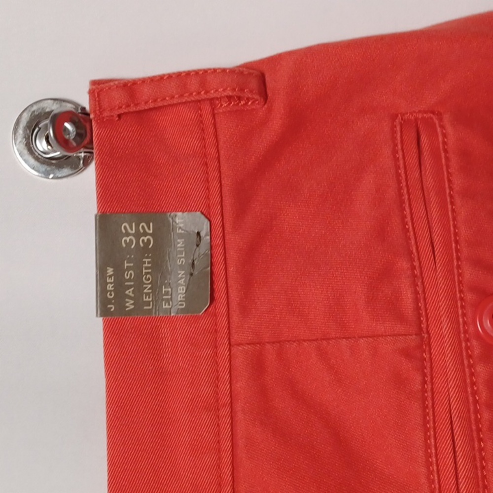 J. Crew Urban Slim Fit Cotton Pants Size 32x32 - Picture 4 of 4